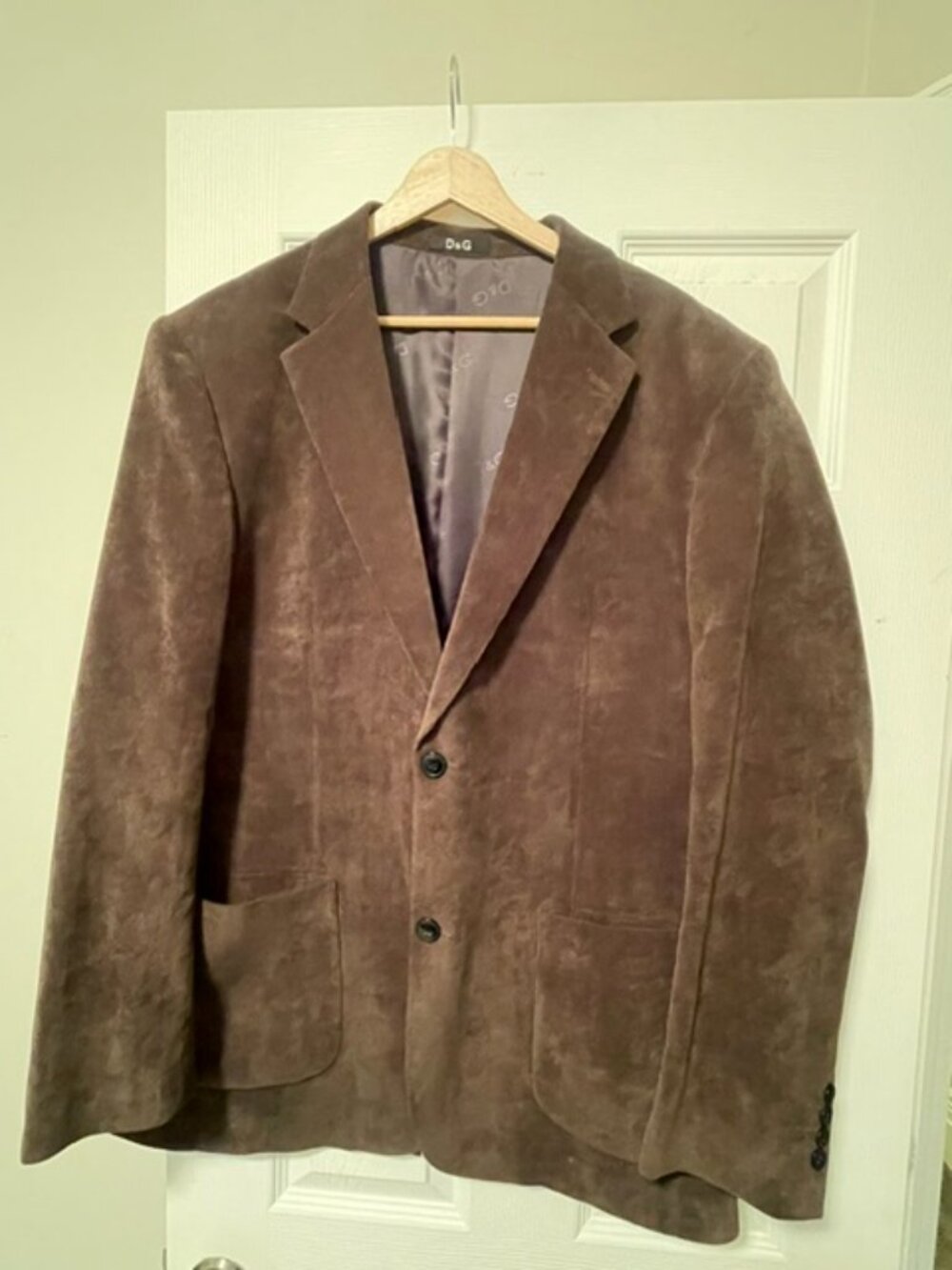 Nordstrom rack D&G Dolce and Gabbana Men’s Corduroy Brown Blazer